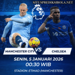 Prediksi Manchester City vs Chelsea