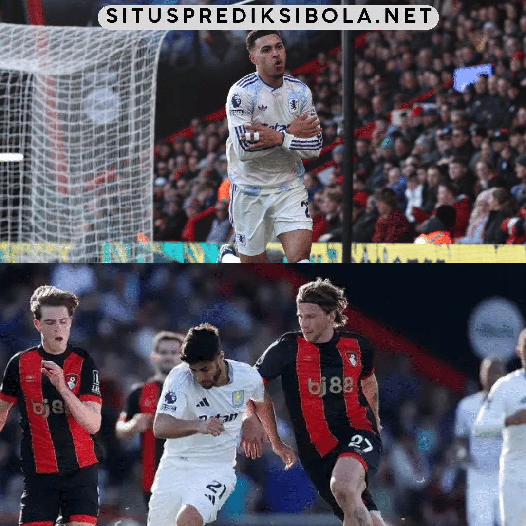 Bournemouth vs Aston Villa Berakhir Imbang 1-1 di Liga Inggris