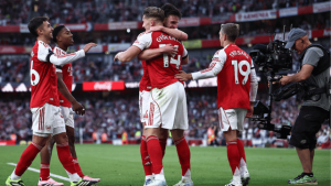 Hasil Brentford vs Arsenal