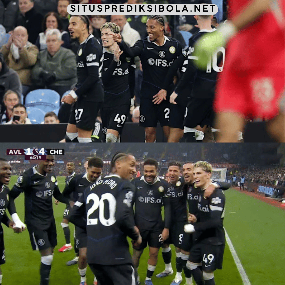 Hasil Pertandingan Aston Villa vs Chelsea